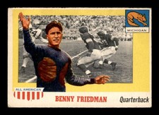 1955 Topps #64 Benny Friedman RC VG X3654332 picture