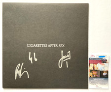 CIGARETTES AFTER SEX BAND SIGNED VINYL ALBUM CRY 1. X GREG GONZALEZ +2 CAS JSA picture