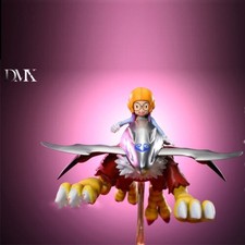 Dmx Studio Digimon Holsmon Resin Statue Miyako Yolei Model in stock picture