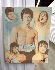 Rocky Balboa Boxing Sports printed on Canvas picture