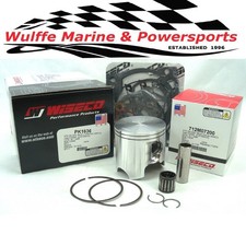 Wiseco Top End Rebuild Kit KTM EXC 300 1996-2003 Std Piston Gaskets Set Bearing picture