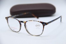 NEW JEAN LAFONT REEDITION GLEN 3135 BLUE BROWN TORT AUTHENTIC EYEGLASSES 50-18 picture