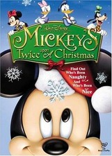 Mickey's Twice Upon a Christmas - DVD - VERY GOOD picture