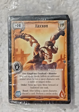 XAXXON Deck - WARLORD Saga of the Storm - Xaxxon - Overlord Sealed Deck - NICE picture