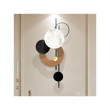 HEBOIX Large Metal Wall Decor Modern Art 39