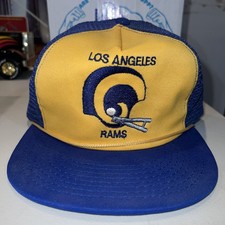 🏈 Los Angeles Rams Vintage Early 1980s Snapback Hat  Rare picture