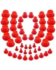 50 Pcs Automotive Cap Plugs Kit 0.11