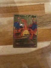 Nintendo Pokemon TCG Charizard V (SWSH050 Promo) Holo Rare Fan Art picture