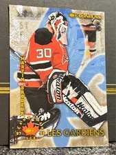 Les Gardiens Promo/1500 Card { Martin Brodeur } #3~1997-98 Donruss Canadian Ice picture