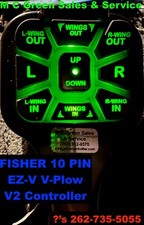 V2 PREMIUM FISHER 10 PIN SNOW PLOW PROGRAMMABLE CONTROLLER EZ-V V PLOW USA MADE picture