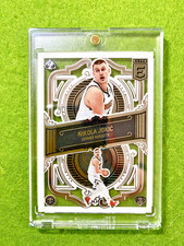 NIKOLA JOKIC CLEAR CARD JERSEY #15 NUGGETS SP 2022-23 Elite Nikola Jokic DECK SP picture