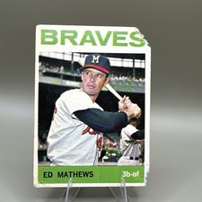1964 Topps Ed Mathews Milwaukee Braves #35 picture