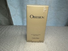 Vintage Calvin Klein Obsession EDP 100ml Made in USA Sealed Unilever Rare picture
