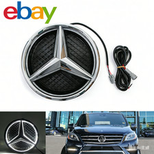 Fit Mercedes Benz Front Grille Star Emblem Light Illuminated NEW LED Badge USA⭐ picture