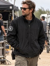 LOST TV Show Season 5 Crew Wrap Jacket North End 3XL DARMA Patch picture