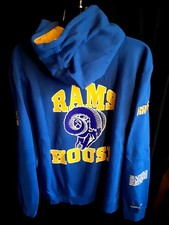 Los Angeles Rams Men's Mitchell Ness Sweatshirt MSRP$125 S,ML,XL,2X,3X,4X or 5X picture