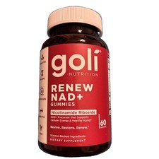 Goli World’s First Renew NAD+ 60 Count – Nicotinamide Riboside (NR) – C... picture