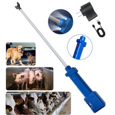 88cm Cattle Prodder Rechargeable 10000V Electric Shock Livestock Prod Stick IP44 picture