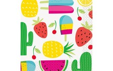 Unique Sweet Succulent Beverage Napkins 16pc picture