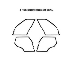 Door Seals Weatherstrip Inner DOOR Seal Gaskets for BMW E39 5 SERIES 520 530 525 picture
