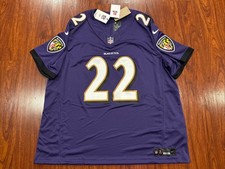 Nike Men’s Derrick Henry FUSE Limited Purple Baltimore Ravens Jersey 2XL XXL picture