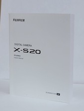 Fujifilm X-S20 Instruction Owners Manual X-S20 Book NEW picture
