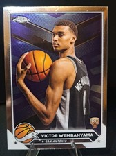 2023-24 Topps Chrome - Victor Wembanyama #1 (RC) Rookie NBA  picture