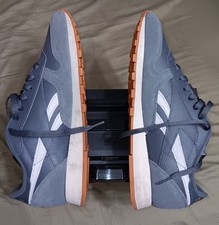 reebok classic mens shoes 9.5 Grey White  picture