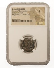 NGC ( F ) FINE Roman AE2 of Magnentius - Rival of Constantius II & Constans picture