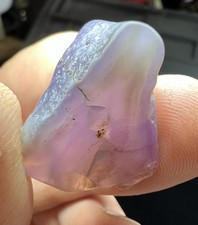 RARE-PINK 1970’s Polished Holley Blue Agate, 9.03g, AA Grade (but slight damage) picture