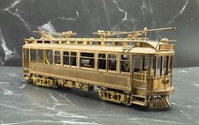 HO Train All Brass Suydam PE - Pacific Electric Interurban Coach #530 w/ Box picture