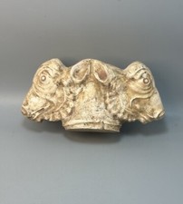 Ancient Near Eastern Achaemenid Intercultural Symbolic Stone ornated with bulls picture