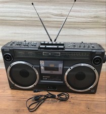 SHARP GF-303SB THE SEARCHER Boombox Radio Works AS-IS Used From Japan picture