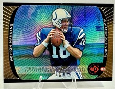 Peyton Manning 1998 Upper Deck UD3 Future Shock Rainbow Rookie #181 RC Colts HOF picture