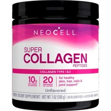 NeoCell Super Collagen Peptides, Collagen Type 1 & 3, Unflavored 7 OZ (200 g) picture
