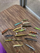 Vintage lot Luhr Jensen Amazon Ripper 2001 Fishing Lures, Topwater Prop Baits picture