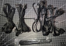 EVGA 550GS Modular Power Supply Cable Set + Straps (Incomplete) - Functional picture