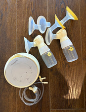 Medela Sonata Double Electric Breast Pump w/ Tubing, Bottles & Breast Shields picture