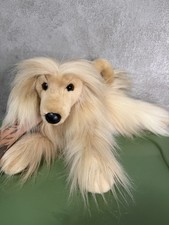 Vintage RARE Douglas Monica The Afghan Hound Dog Plush Large Fluffy Dog HTF NWT picture