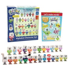ALPHABLOCKS Alphabet Character Set for Kids Educational Toys Ages 3 and Up New picture