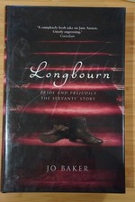 Longbourn by Jo Baker, Rare Signed with Written Quote, 1st/1st in Mylar Jacket picture