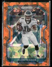 2020 Panini Prizm #342 Jalen Reagor Prizm Orange Ice picture