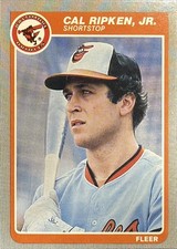 1985 Fleer #187 Cal Ripken, Jr. Baltimore Orioles NM-MT+ *  * picture