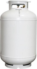 New Premium 420# (120-Gallon) ASME Vertical Steel Propane Tank –  picture