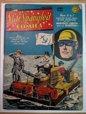 Star-Spangled Comics #21 DC 1943 (VG-)  picture