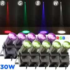 Pinspot Light RGBW Pin Spot LED Beam Stage DMX Show Party Disco DJ Lighting US picture