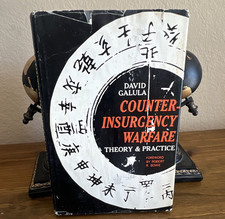 David Galula Counter Insurgency Warfare Theory Practice 1966 3rd HC DJ Praeger picture
