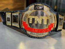 New AEW TNT Heavyweight Wrestling Championship Belt Title Replica 2MM adult size picture