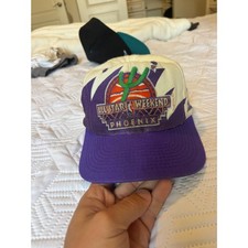 Vintage 1995 NBA All Star Weekend Sharktooth Snapback Hat picture