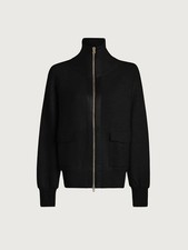 VARLEY New Womens Roxbury Zip Through Black Size Medium Ships Free picture
